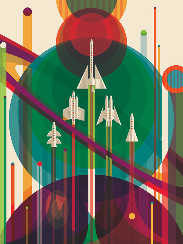 Visions of the Future, The Grand Tour Poster – Courtesy NASA/JPL-Caltech